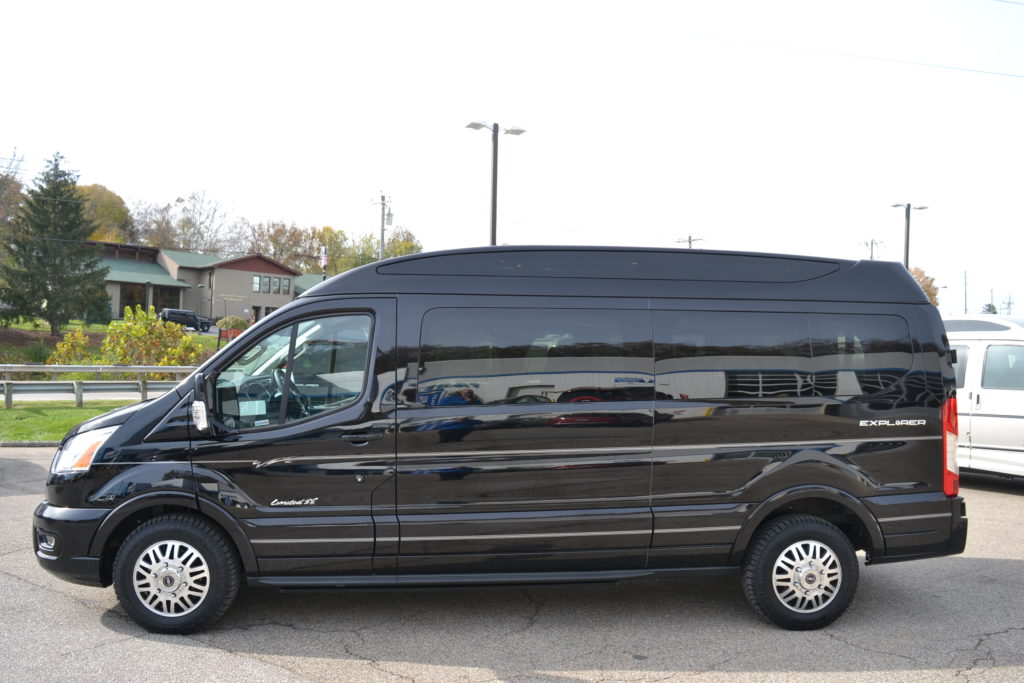 2021 Ford Transit AWD 9 Passenger - Explorer Limited SE-VC 1FTYE2YG2MKA74158 Mike Castrucci Conversion Van Land