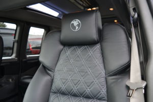 2021 Black Diamond Stitched Seating Explorer Van Company