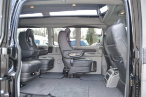 1 of 4 Easy Quick Release Center Captain Chairs, Move People or Cargo Explorer Conversion Vans