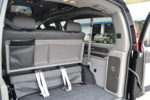 Large Rear Cargo Area, Great for Family or Team Travel Mike Castrucci Conversion Van Land