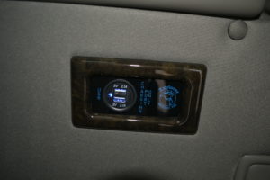 Rear USB Power Ports 6 Total are available in the comfortable rear passenger area Keep your Device Powered Up and Connected Mike Castrucci Chevrolet Conversion Van Land