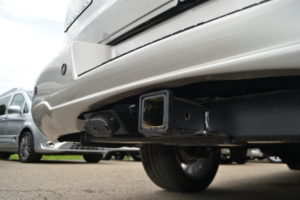 This van is made to Tow, Class III Hitch & Wire. Tow a Large Boat, Camper, or Trailer.