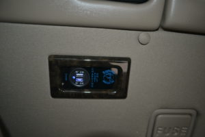 Rear USB Charging Ports up to 6 Available Outlets in Rear Passenger Area Explorer Van Company