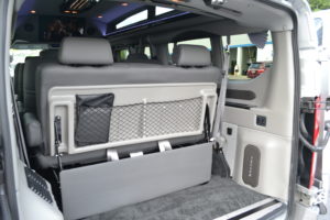 Plenty of Cargo room for all of the Adventures Mike Castrucci Ford Conversion Van Land