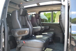 The Legendary Comfort of Explorer Van Seating in a Mercedes Metris Conversion Van