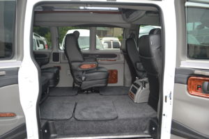 Room for a Cooler, Family Pet, or Shopping Bags. You have Options. Explorer Van Company