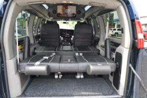 Rear bed Explorer Van