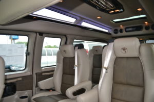 9 Passenger Seating Explorer Van