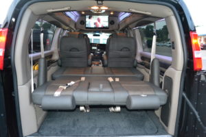 Rear Bed Conversion Van
