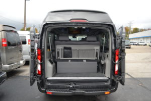 Plenty of Room for Cargo, Golf Clubs, Shopping Bags or Luggage. Move Your Team and there stuff in Comfort Explorer Van Company