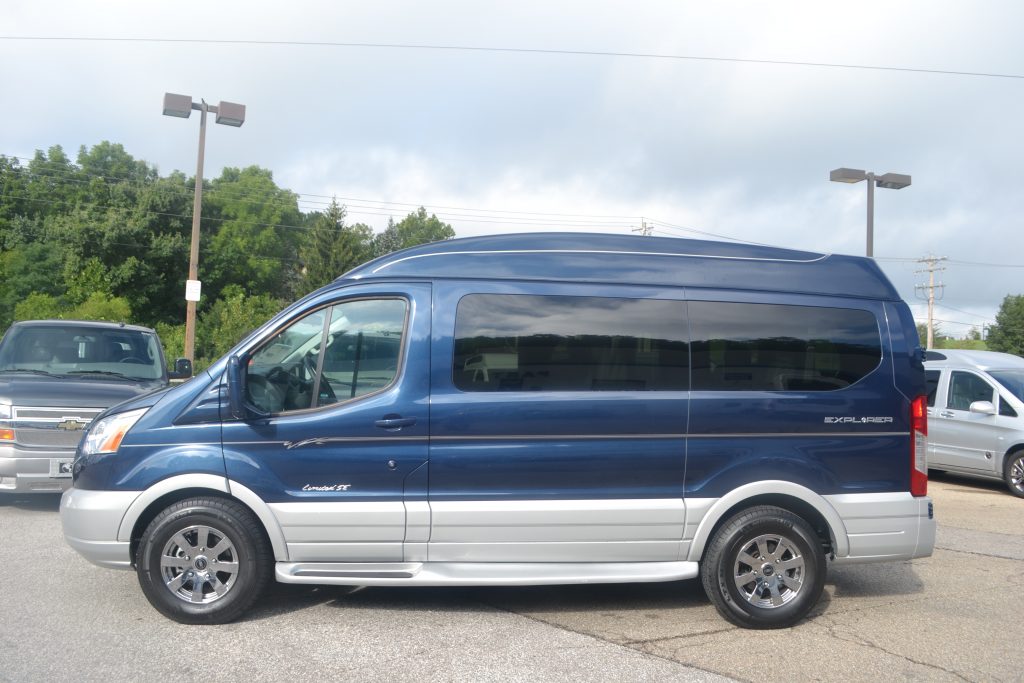 Blue Jeans Metallic with Silver Lower Body Cladding & Running Boards